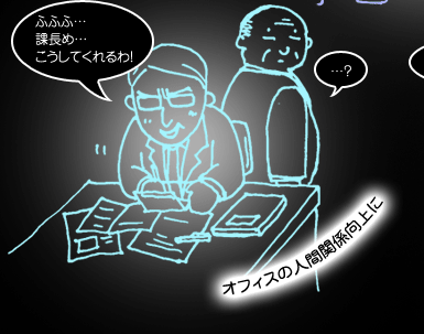 オフィスの人間関係向上に